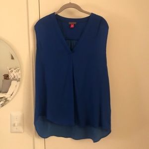 Blue Tank Blouse
